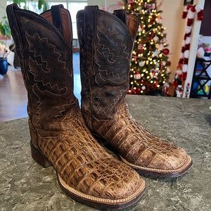 Caiman Womens Cowgirl Boots 7.5